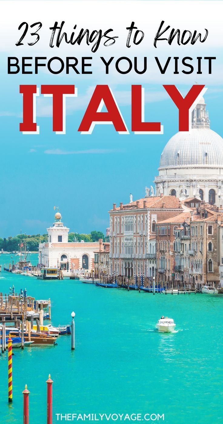23 Italy Travel Tips to Make Your Trip Unforgettable! 🌍✨