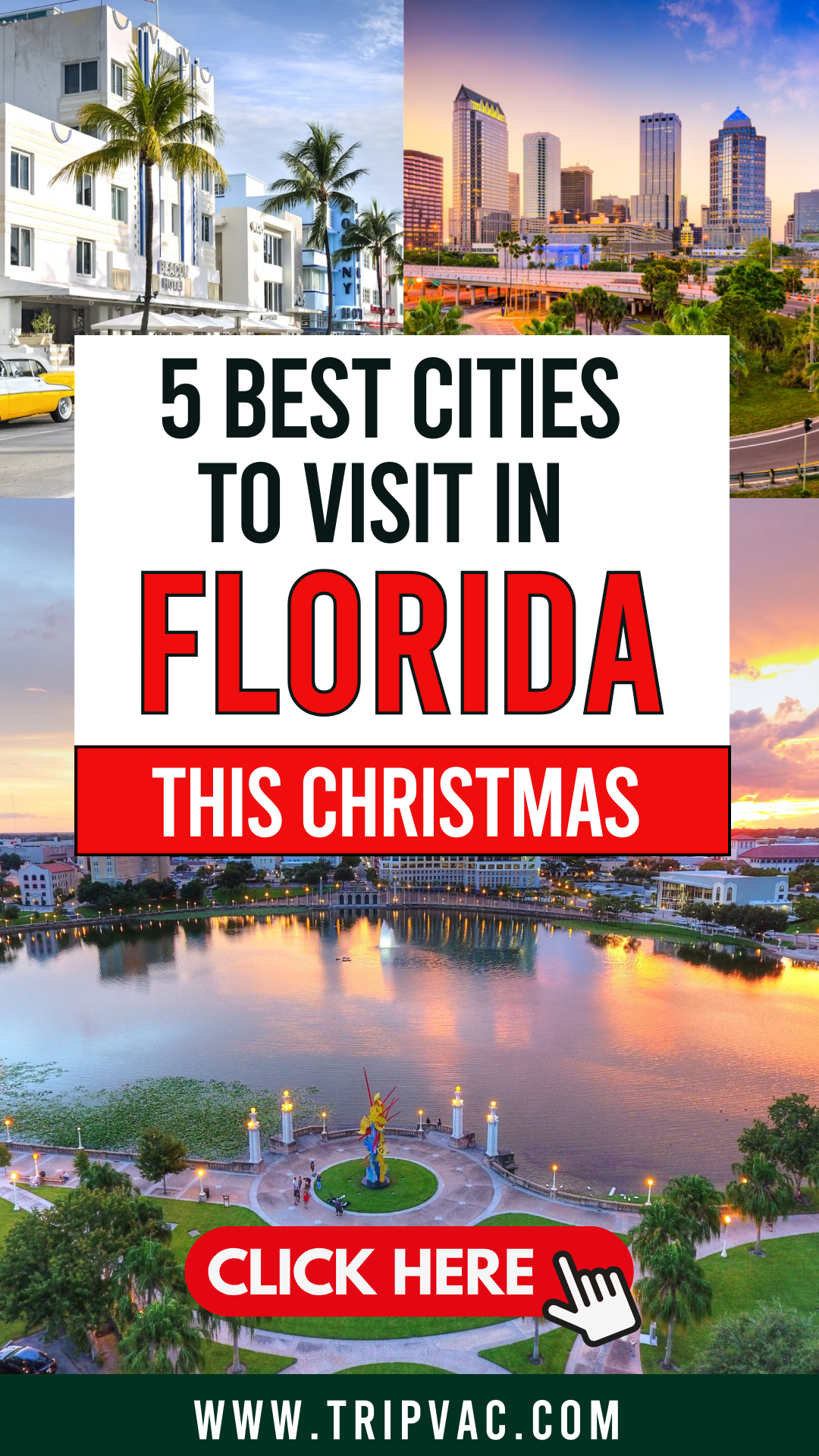 5 Best Cities To Visit In Florida This Christmas | Winter USA Travel Destination