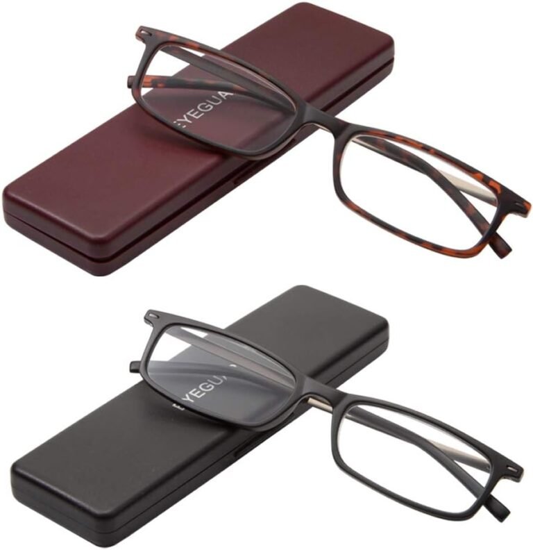 senior reading glasses with case