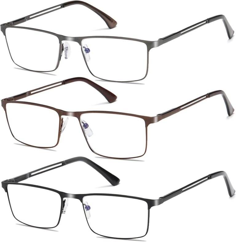 reading glasses with spring hinges