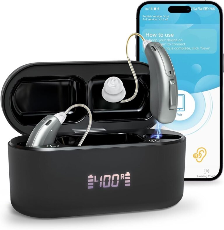 Hearing Aids (Not Amplifiers), Bluetooth Rechargeable Hearin...