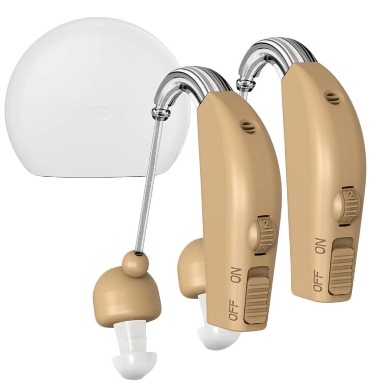 Hearing Aids, Rechargeable Hearing Aids for Seniors, Portabl...