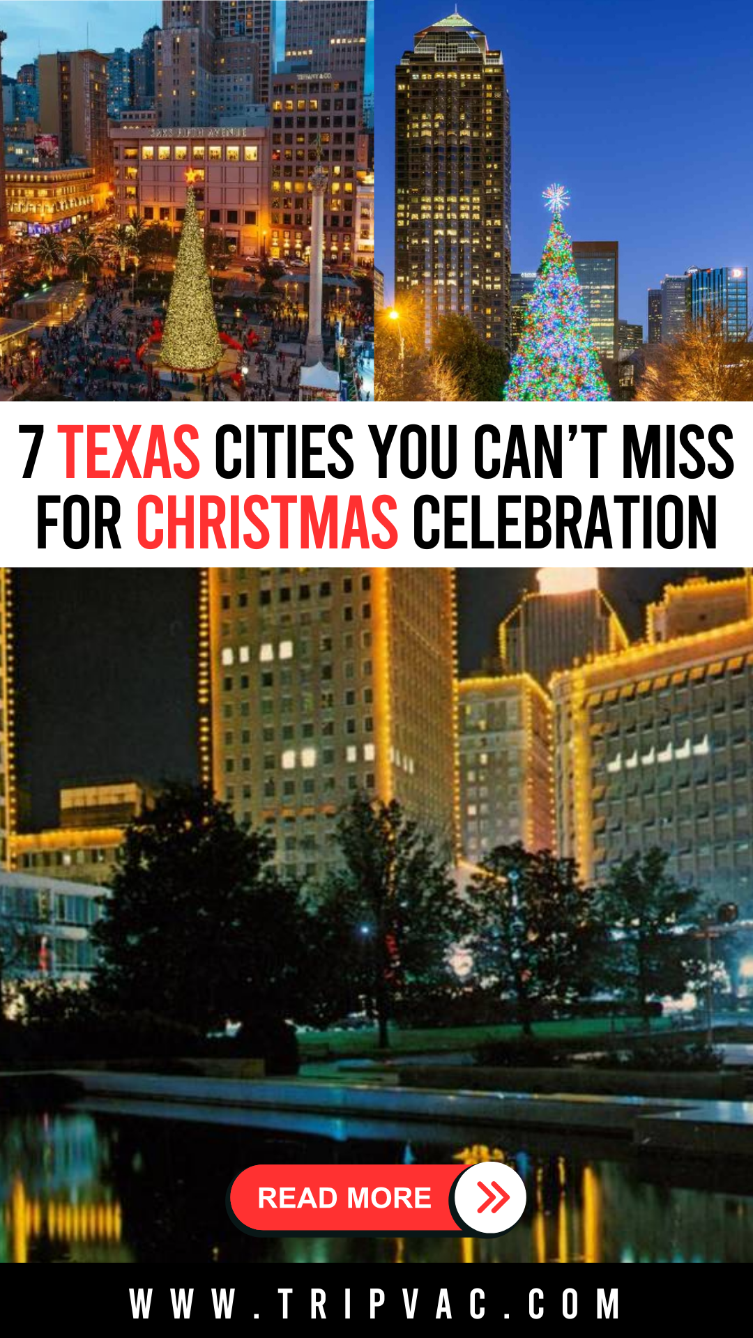 7 Texas Cities You Can’t Miss for Christmas Celebration