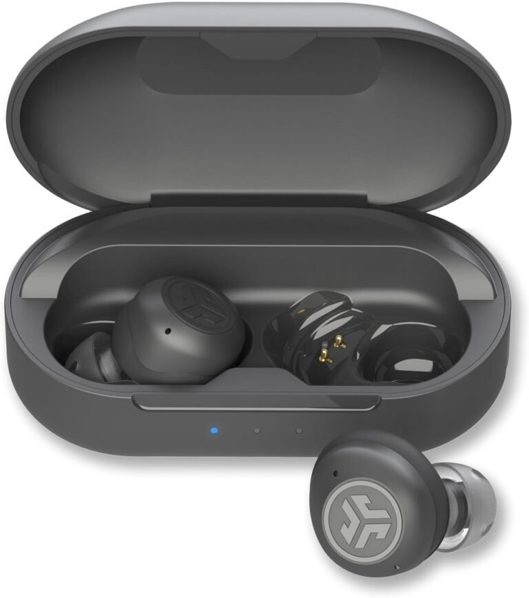 JLab Hear OTC Hearing Aid & Earbuds, Graphite, Traditional E...