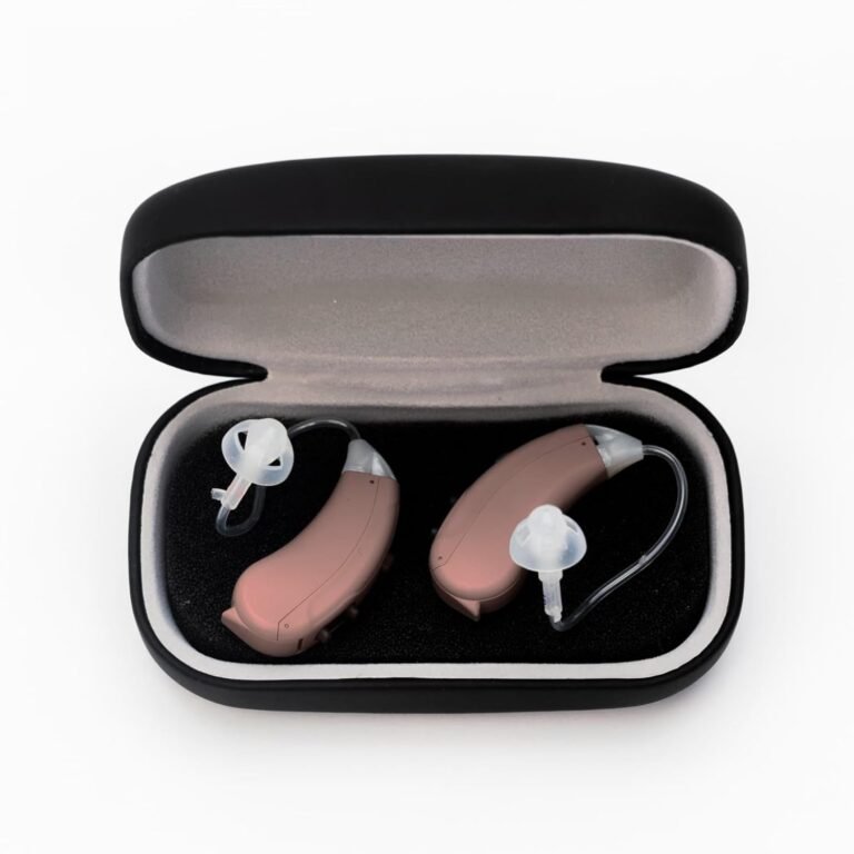 Lexie Lumen Self Fitting OTC Hearing Aids Bluetooth Enable...