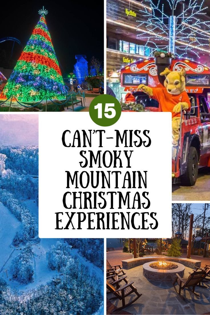 A Sneak Peek of This Year's Biggest Smoky Mountain Christmas Events
