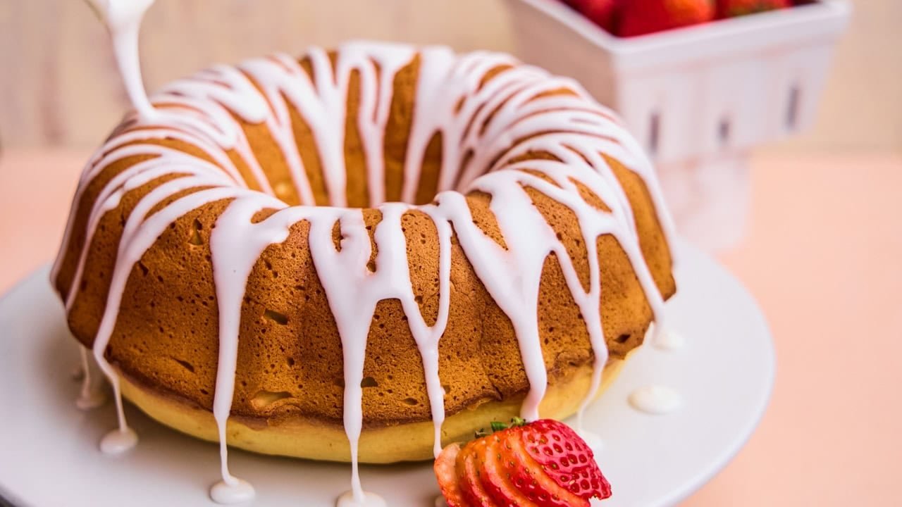 Almond Pound Cake - The Stay At Home Chef