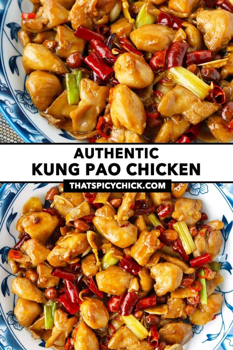 Authentic Kung Pao Chicken Recipe (Chengdu-style) | That Spicy Chick