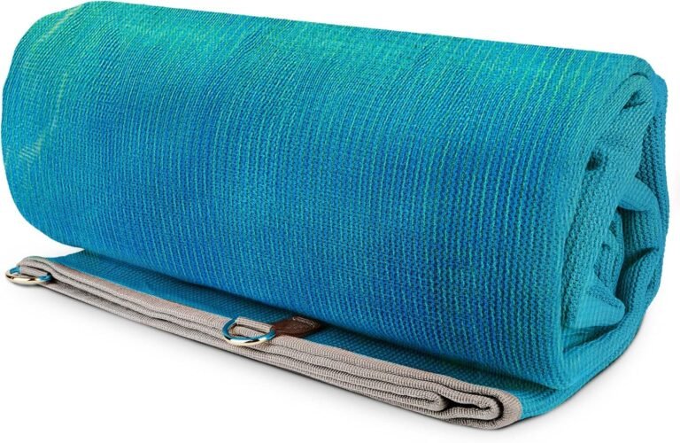 Portable beach mat