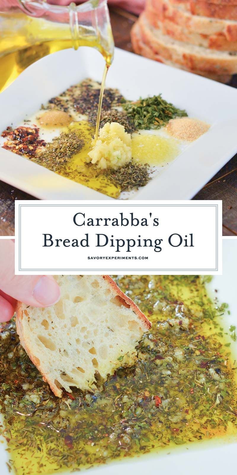 Carrabba's Olive Oil Bread Dip