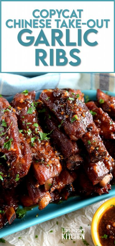 Copycat Chinese Restaurant Dry Garlic Ribs
