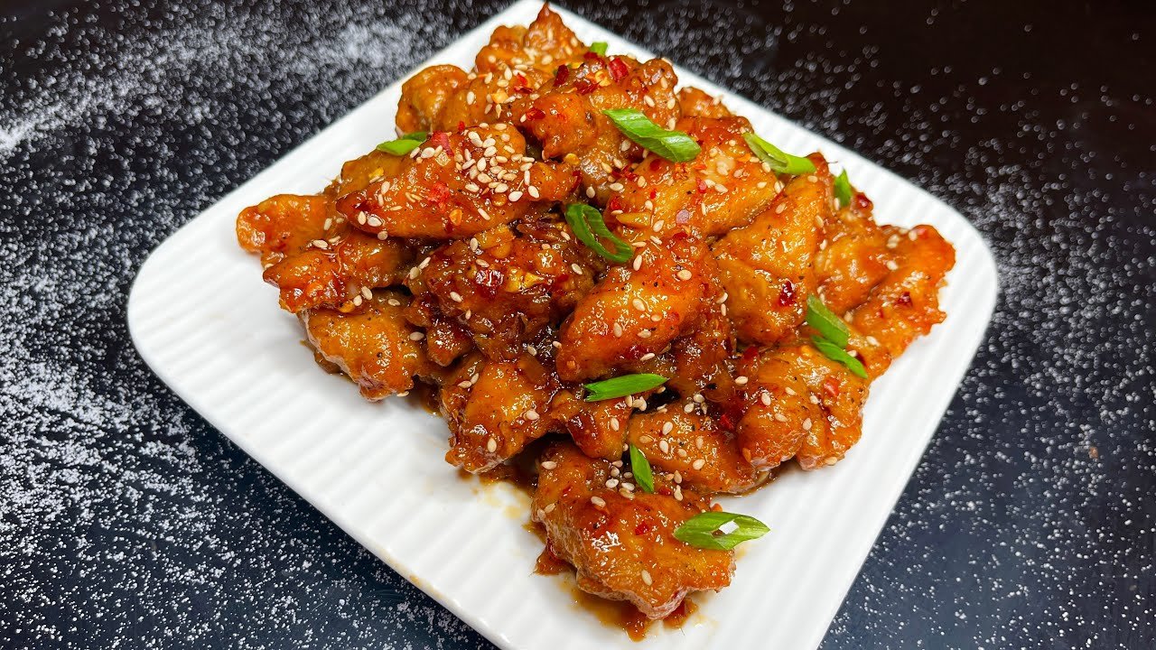 Chinese Food Sesame Chicken