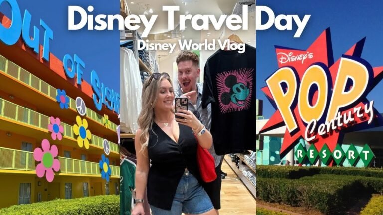 DISNEY WORLD TRAVEL DAY Road Trip to