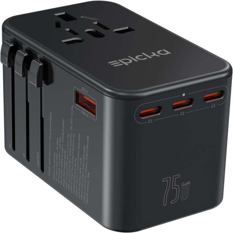 Universal travel adapter for cruise