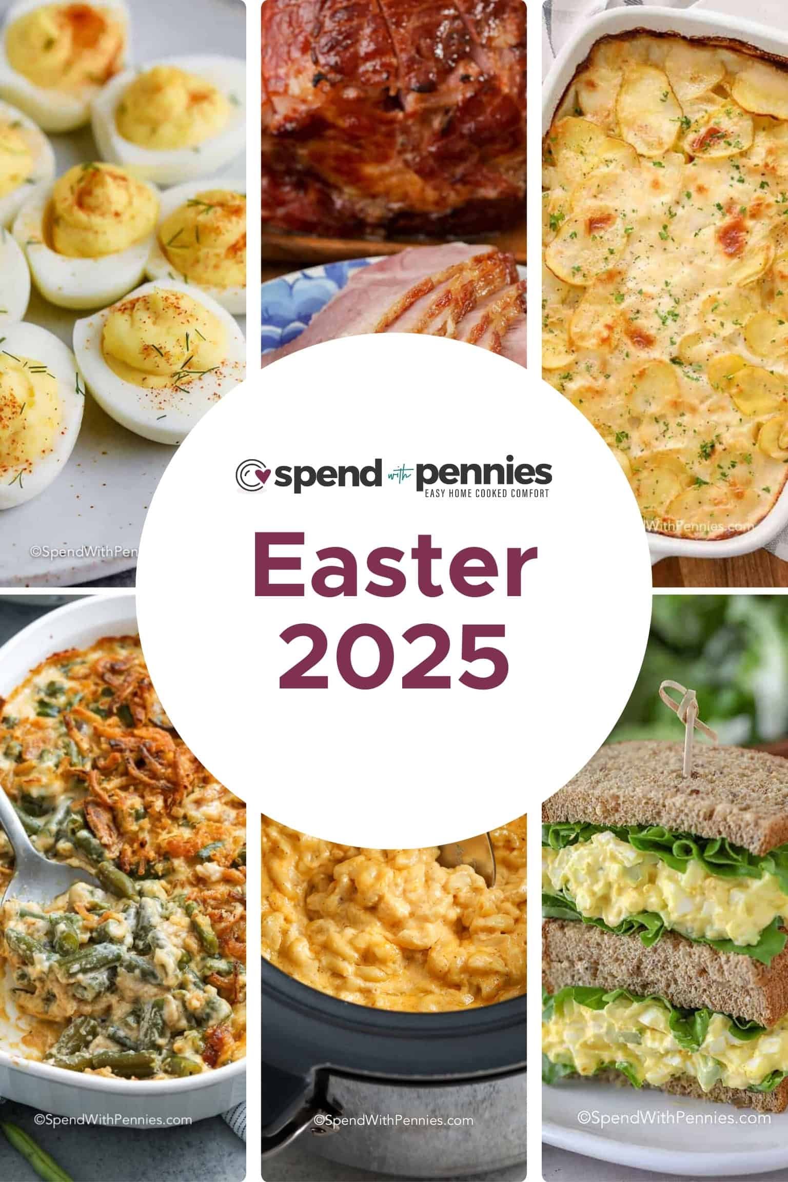Easter Meal Plan 2025 - Spend With Pennies