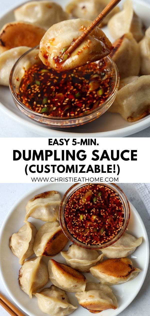 Easy 5-min. Dumpling Sauce