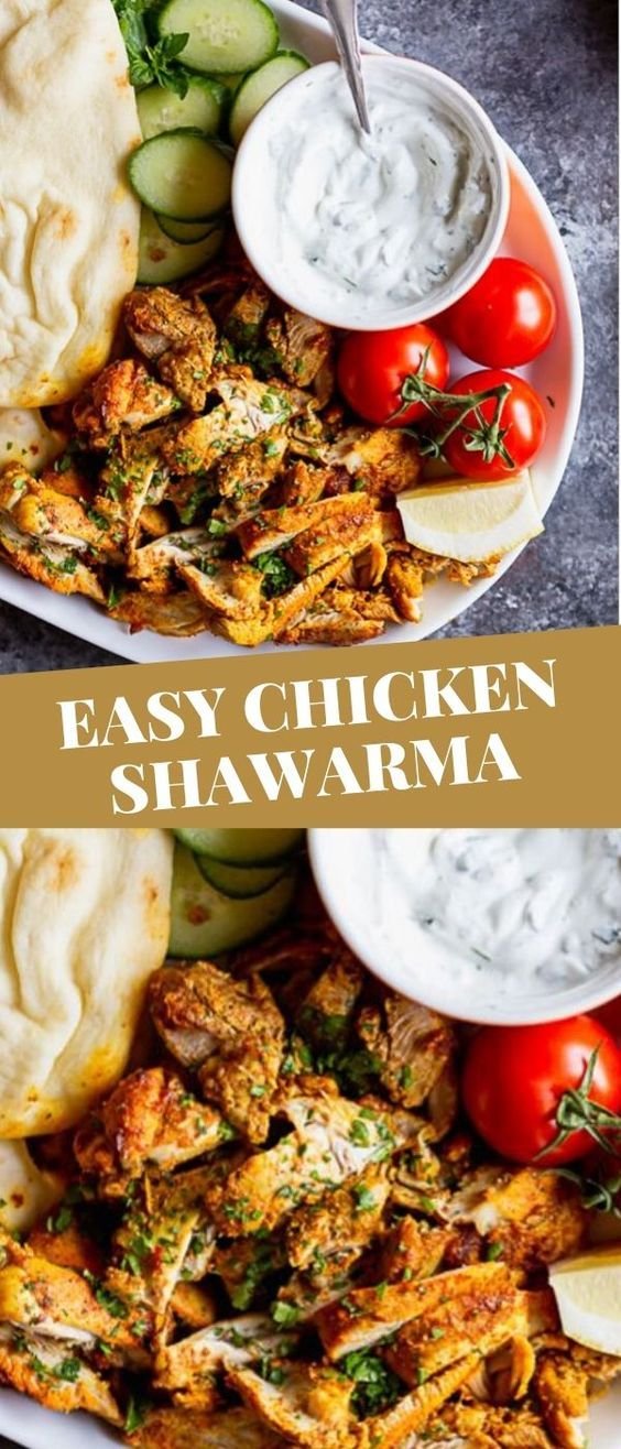 Easy Chicken Shawarma