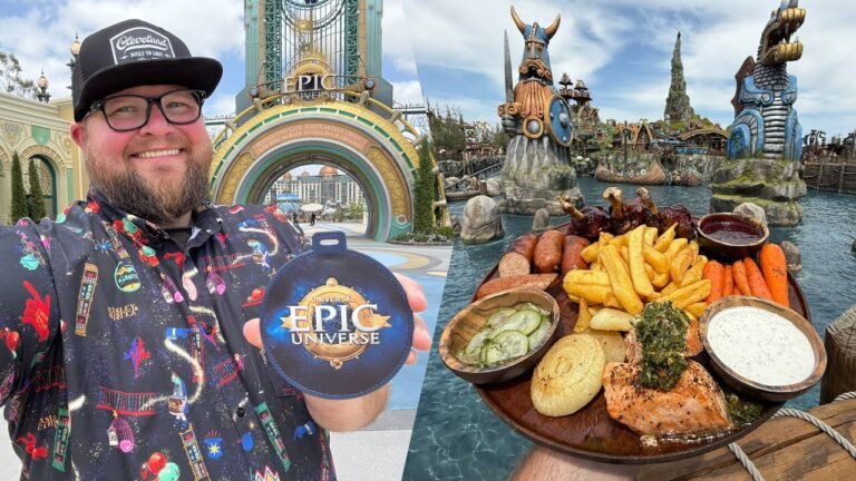 Epic Universe | Eating in Every World + Full Park