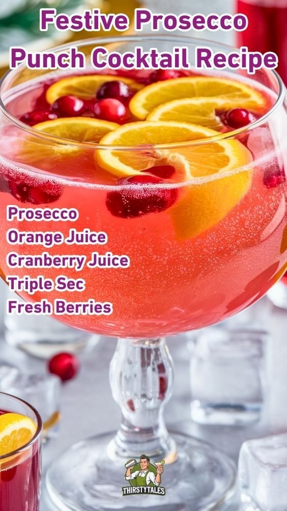 Festive Prosecco Punch Cocktail Recipe: The Ultimate Party Drink Guide