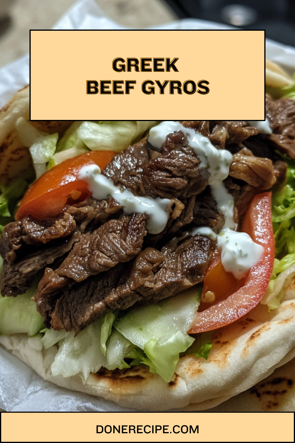 Greek Beef Gyros