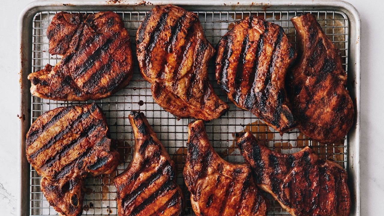 Grilled Pork Chops Recipe | Epicurious