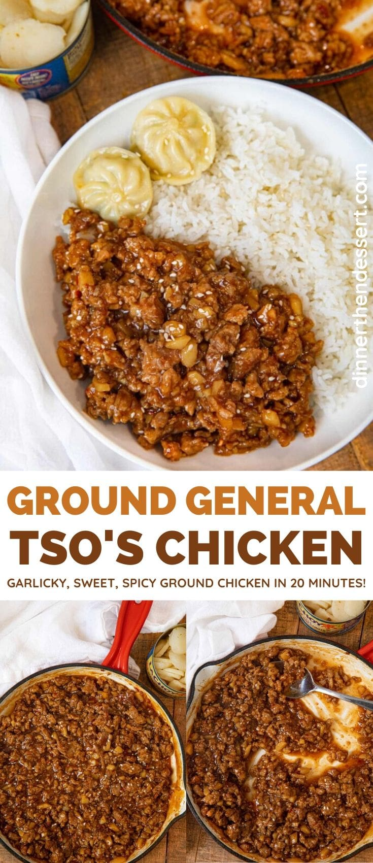 Ground General Tso's Chicken