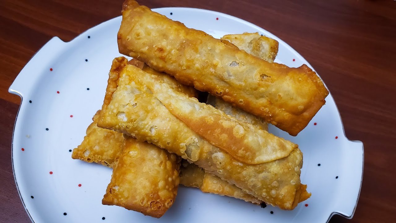 Chinese Food Spring Rolls