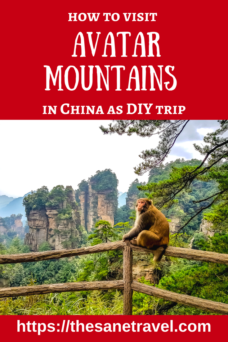 How to visit Avatar mountains in China as DIY trip