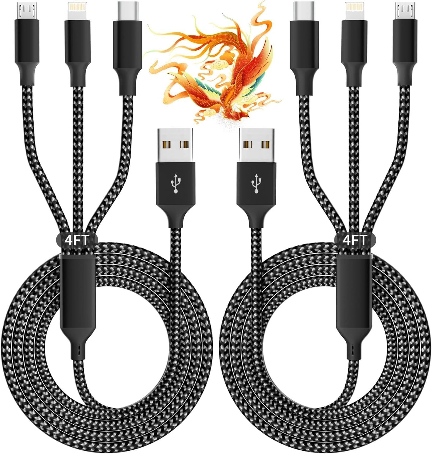 Extra phone charging cables