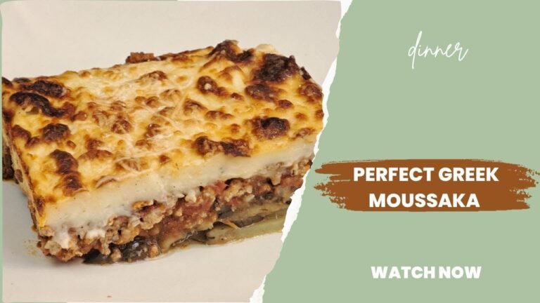 Mediterranean food: Moussaka