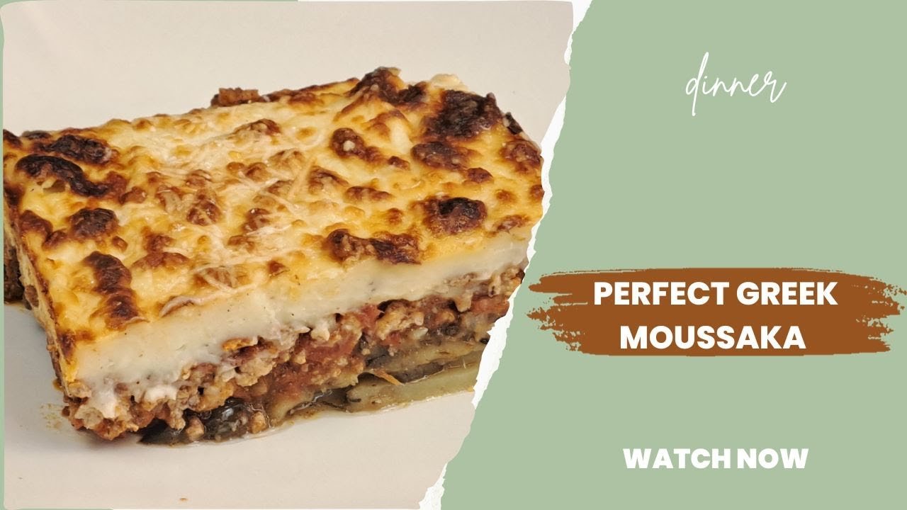 Mediterranean food: Moussaka