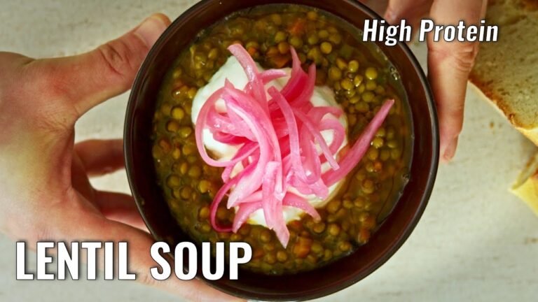 Mediterranean food: Lentil Soup