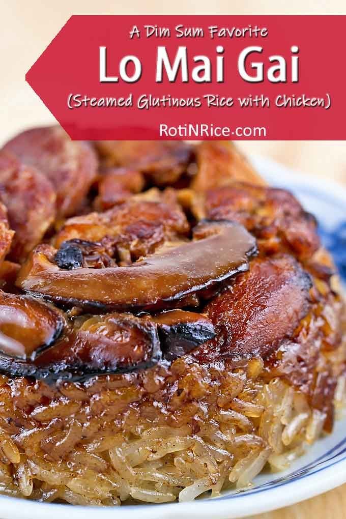 Lo Mai Gai (Steamed Glutinous Rice with Chicken)