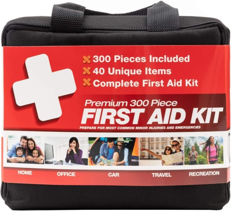 First aid kit for hotel stays