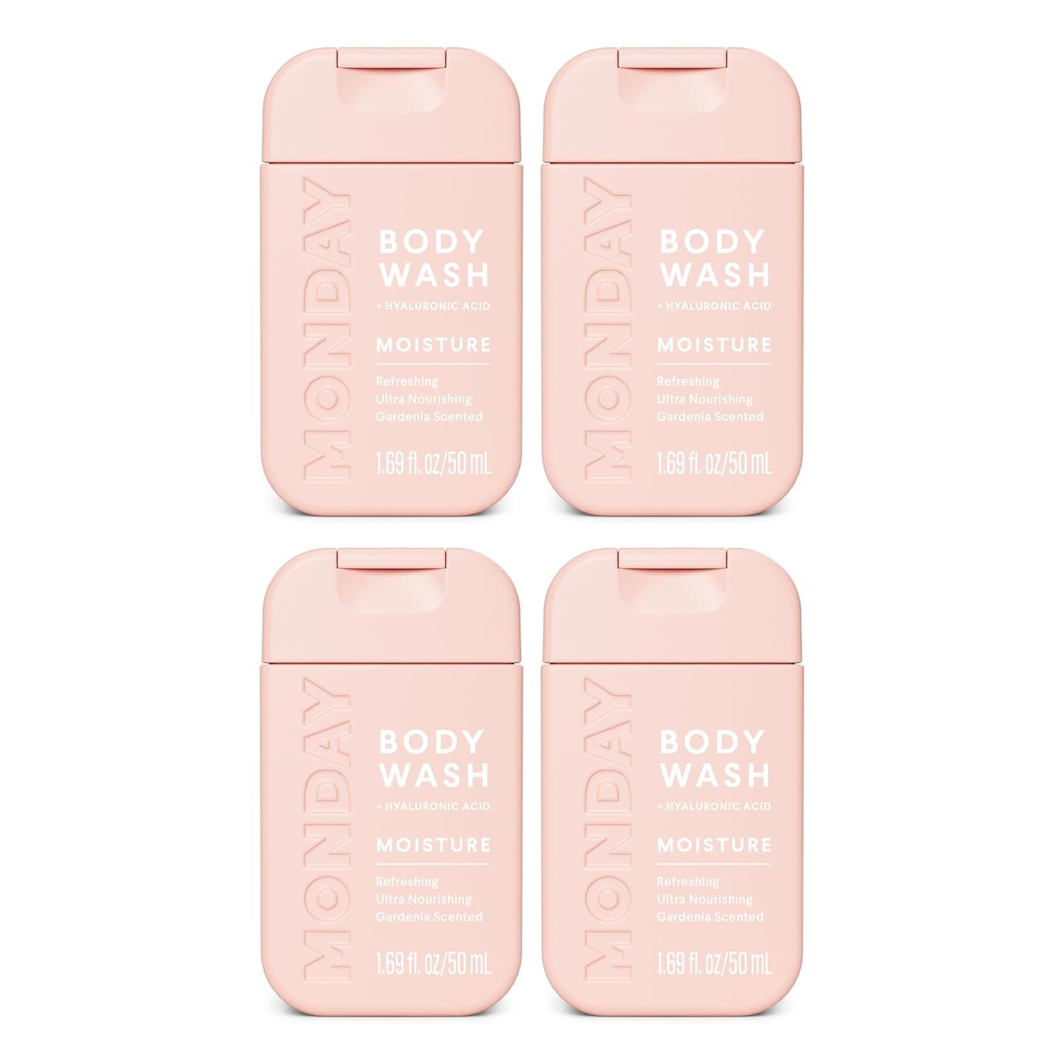 Travel-sized body wash