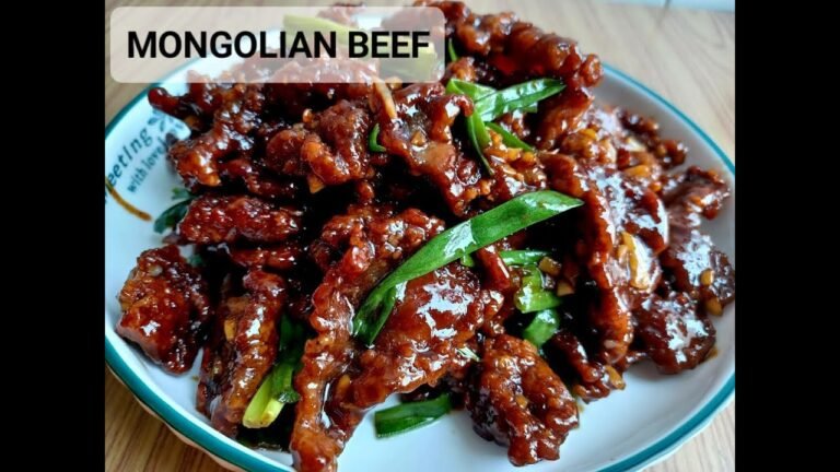 Chinese Food Mongolian Beef
