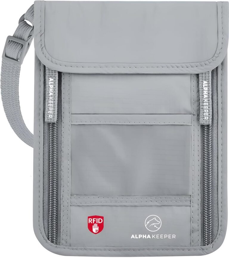 Travel organizer for documents