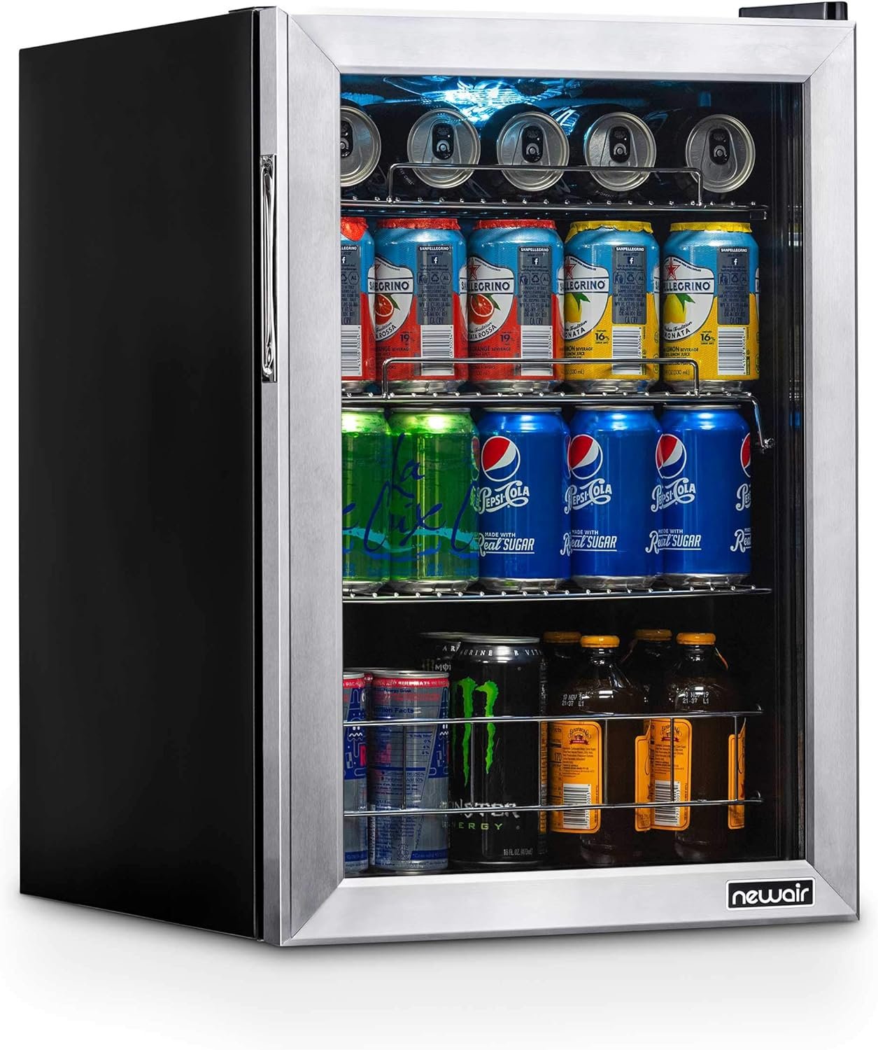 Beverage cooler for hotel rooms