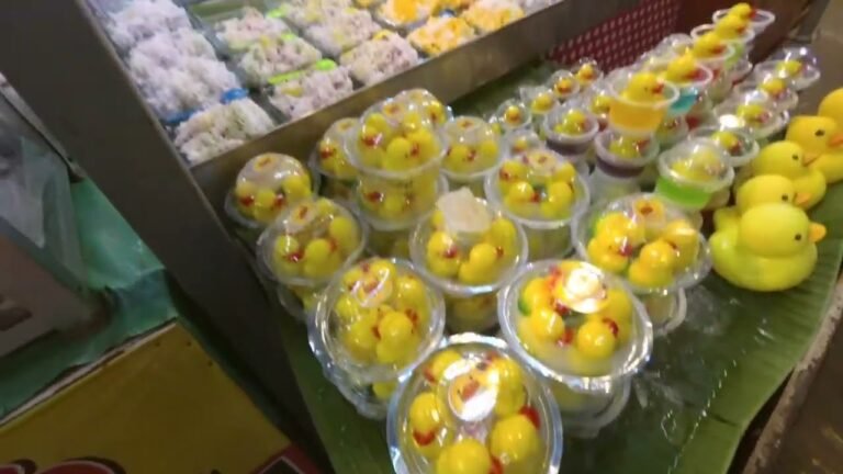 Travel and food Street food