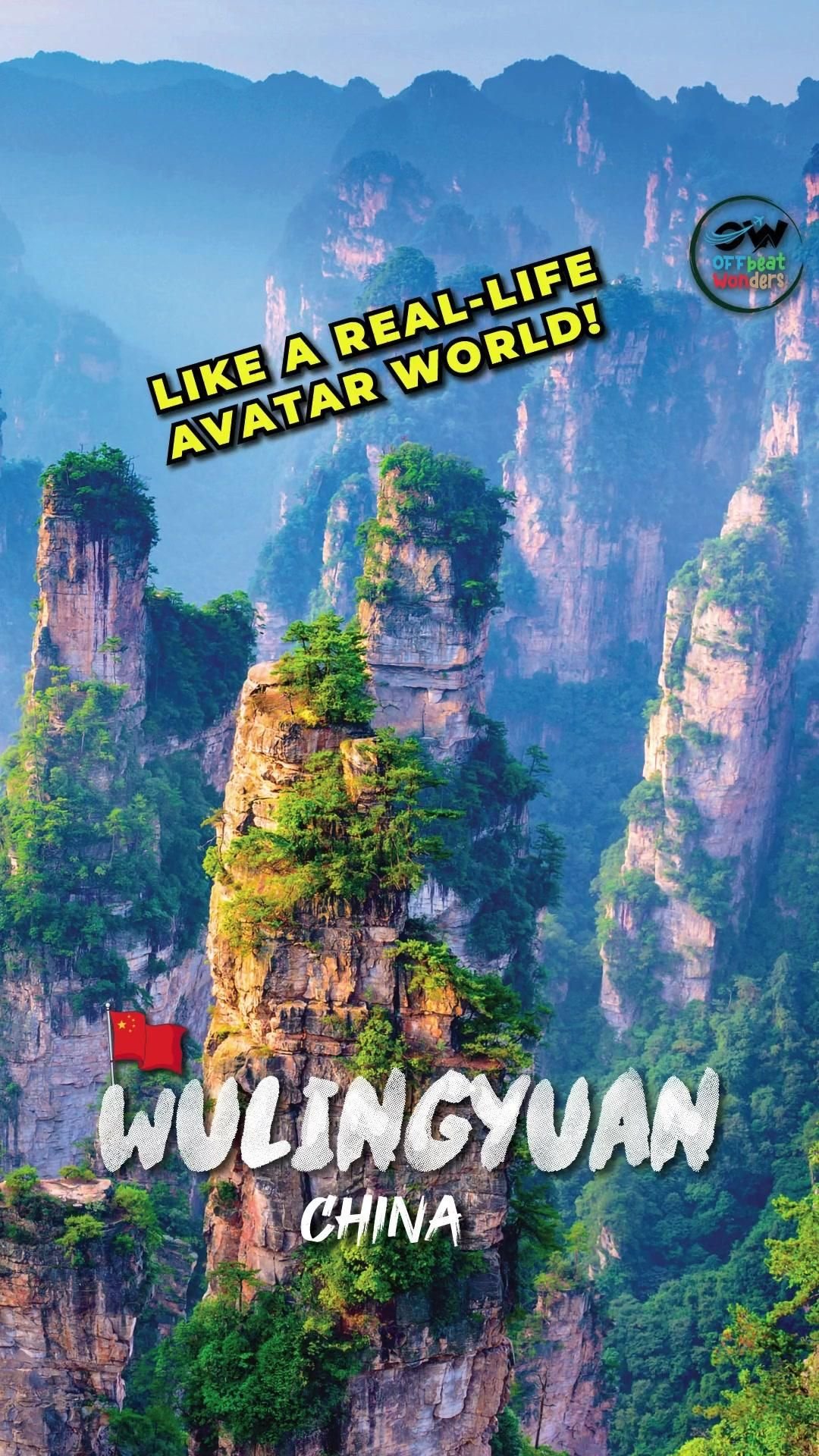 Place That DON'T Feel Real: Wulingyuan, China