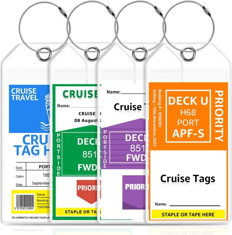 Cruise luggage tags