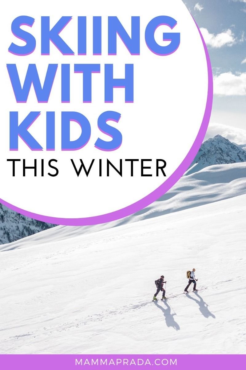 Skiing with kids this winter