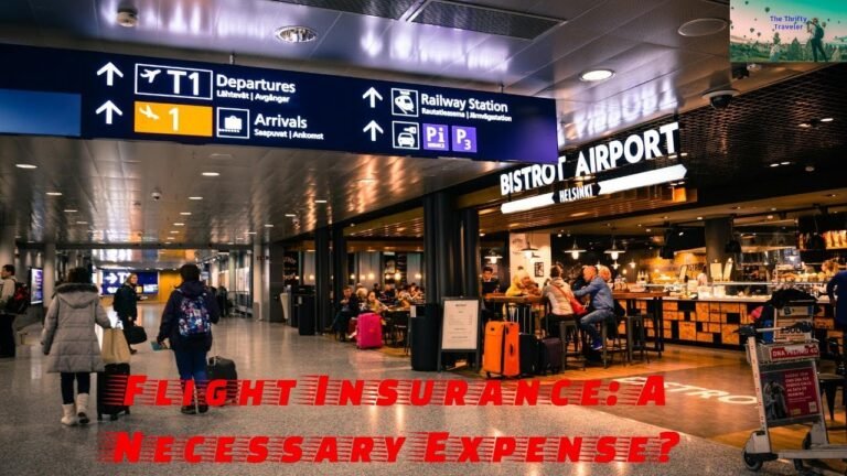 Airplane travel: Travel Insurance