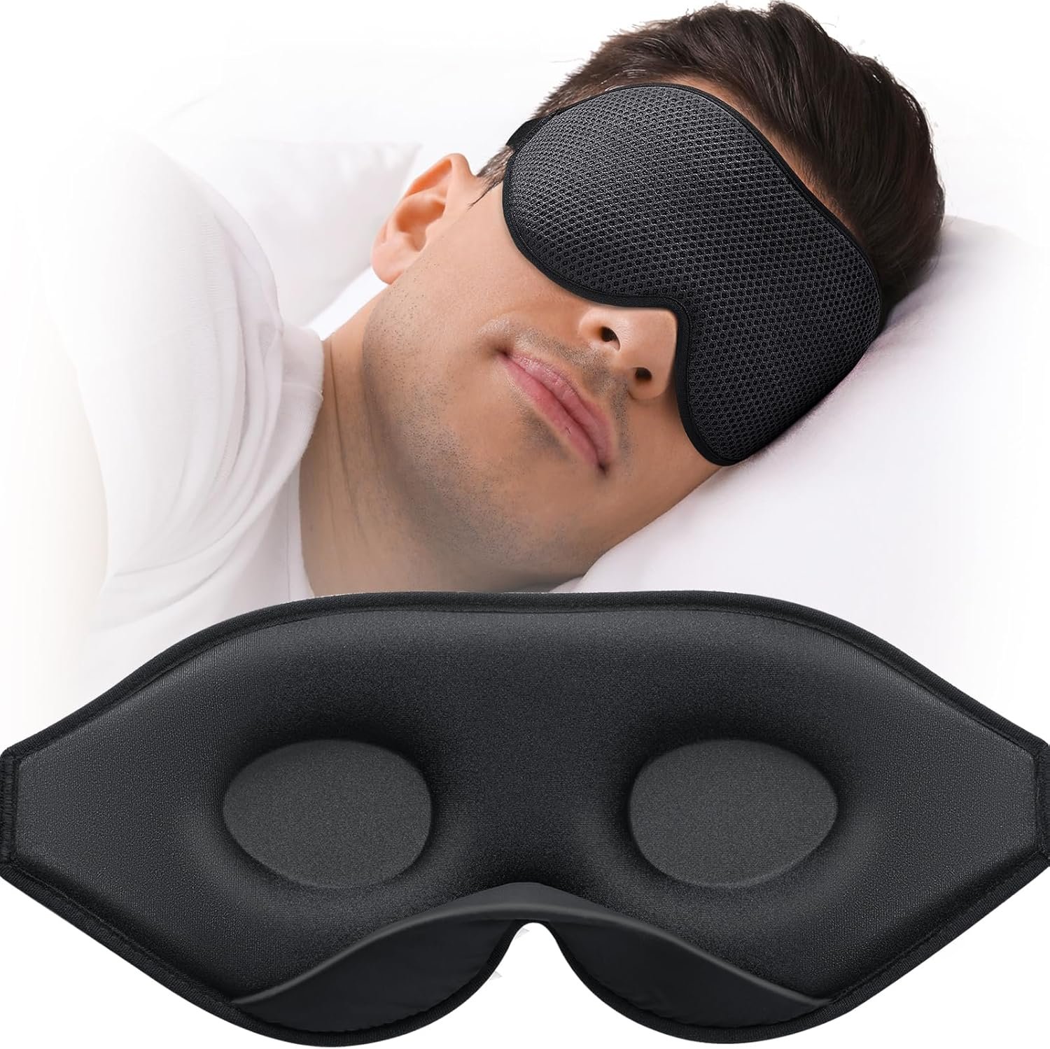 Sleep mask for hotel rooms