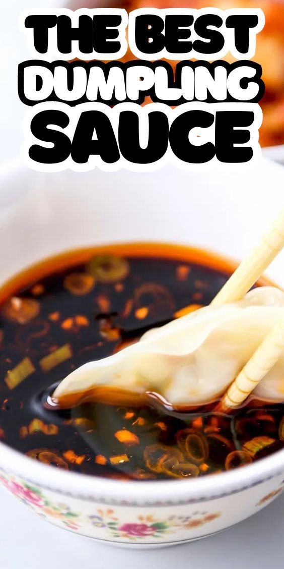 The Best Dumpling Sauce