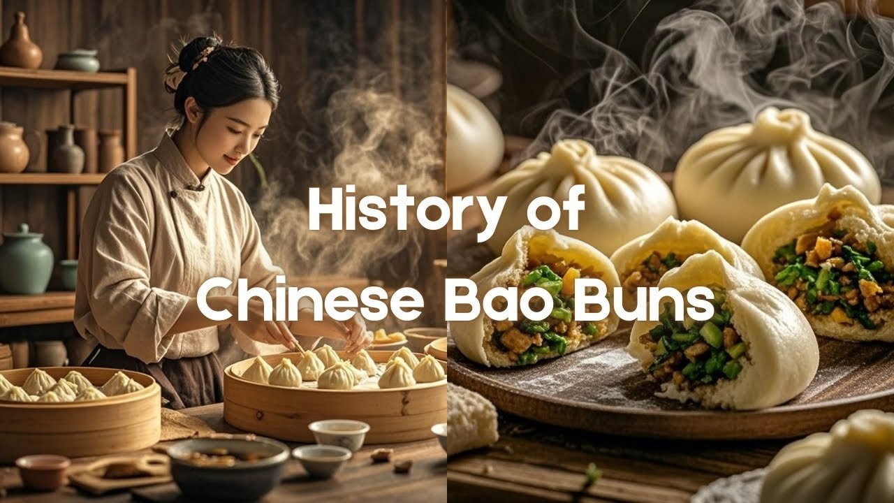 Chinese Food Bao Buns