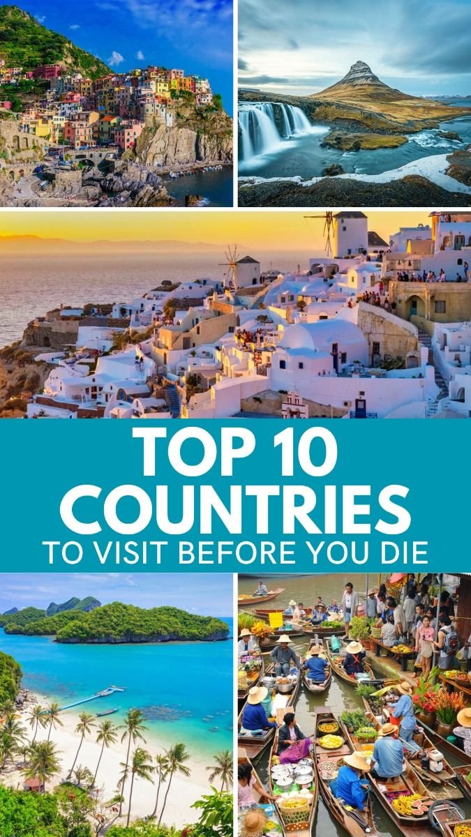 Top 10 Countries to Visit Before you Die | Best Places to Visit Before you Die
