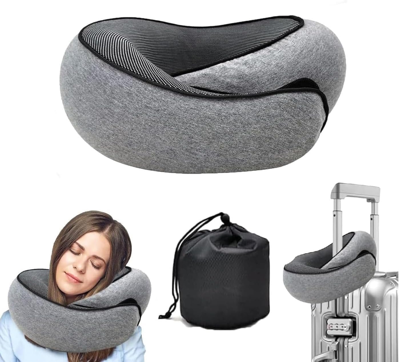 Neck pillow for flights
