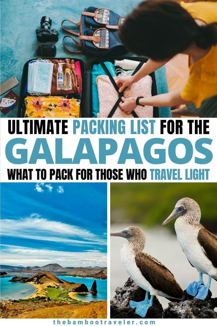 What to Pack for a trip to the Galapagos