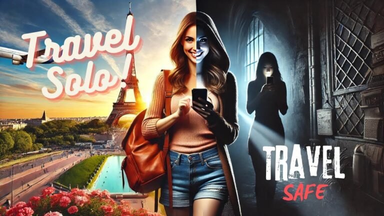 solo travel: Itinerary Planning